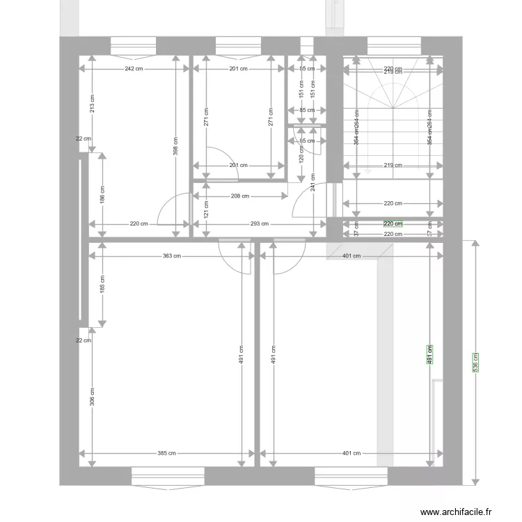 immeuble 41. Plan de 