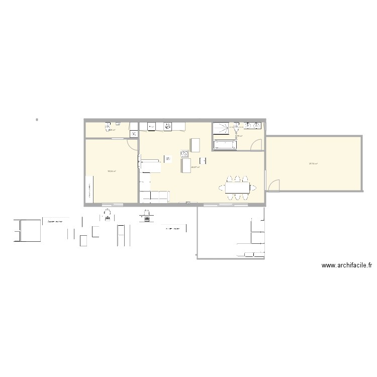 casa reforma 2. Plan de 0 pièce et 0 m2