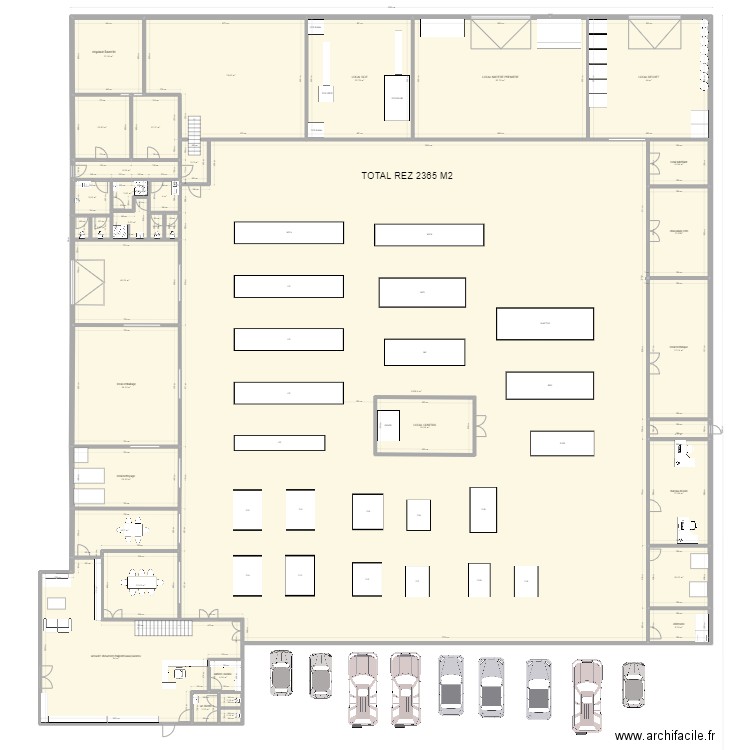 ATELIER FRAIPONT rez 7. Plan de 0 pièce et 0 m2