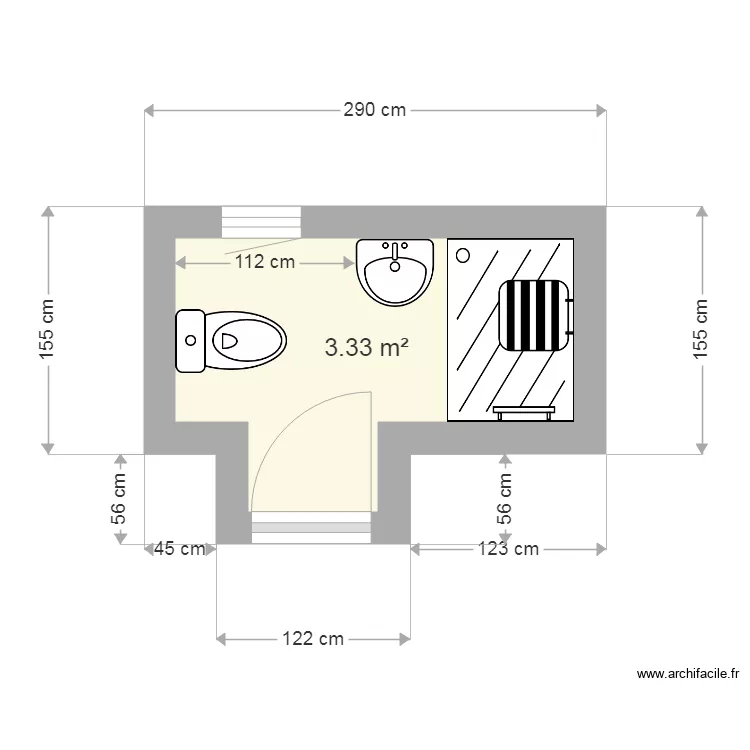 COSENDAI Ambierle sdj projet. Plan de 