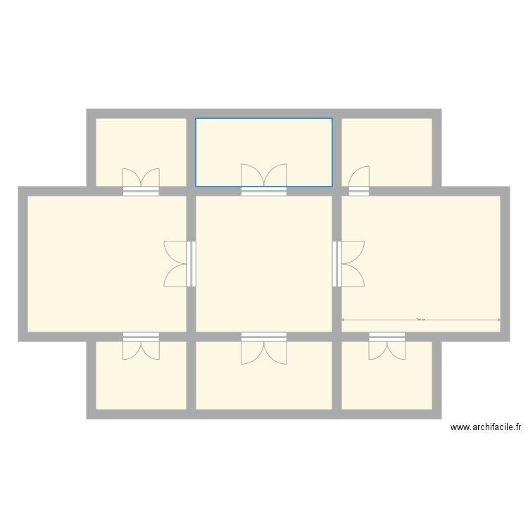 Scrawelle Rez. Plan de 0 pièce et 0 m2