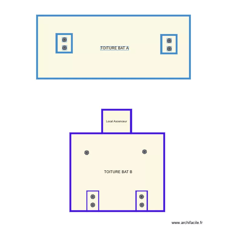 TOITURE. Plan de 