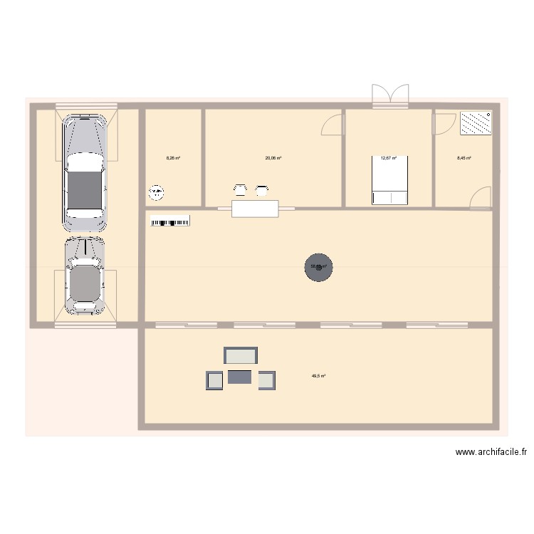 m01. Plan de 0 pièce et 0 m2
