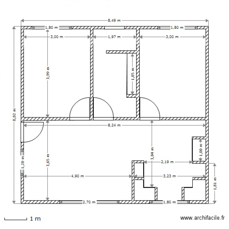 cotation fenetre vaea 12. Plan de 0 pièce et 0 m2