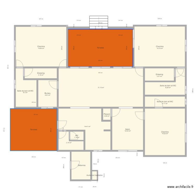 Main House. Plan de 0 pièce et 0 m2