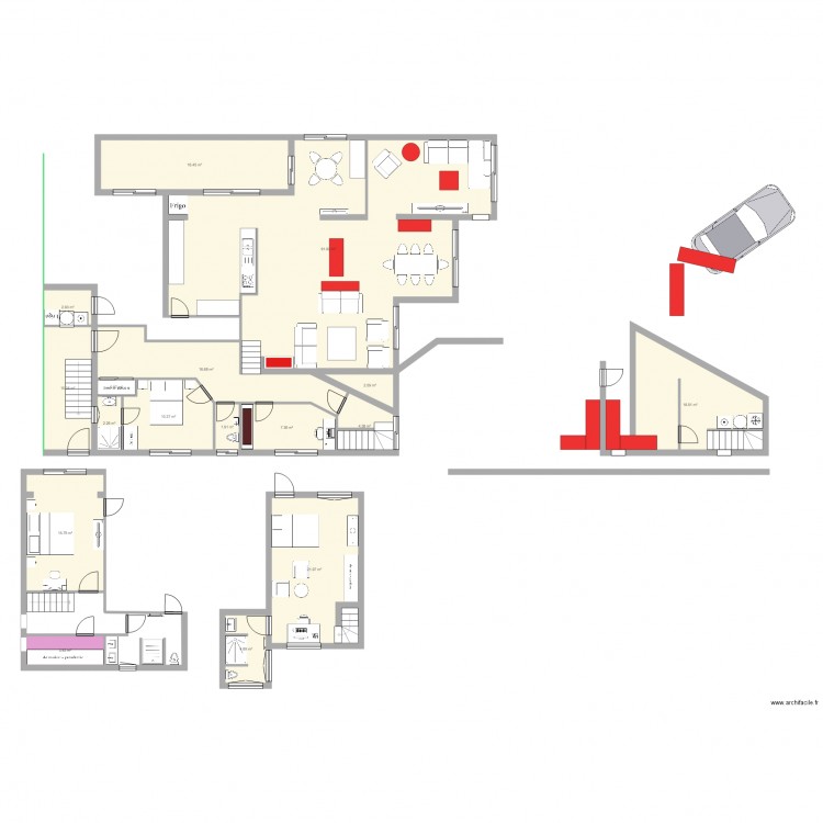 maison chappe ter delire. Plan de 0 pièce et 0 m2