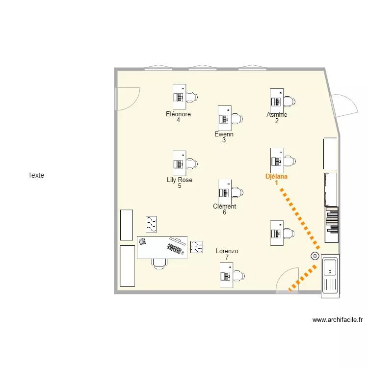 SEGPA 2 Djélana. Plan de SEGPA 2 Djélana. Plan de