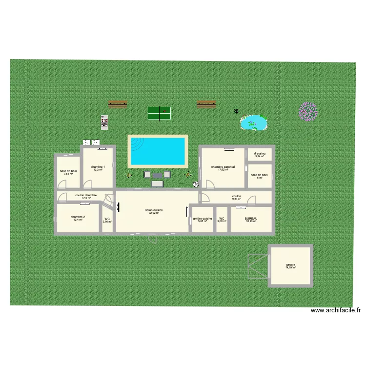futur maison. Plan de 14 et 144 m² futur maison. Plan de 14 et 144 m²