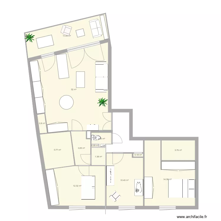 Clichy. Plan de 