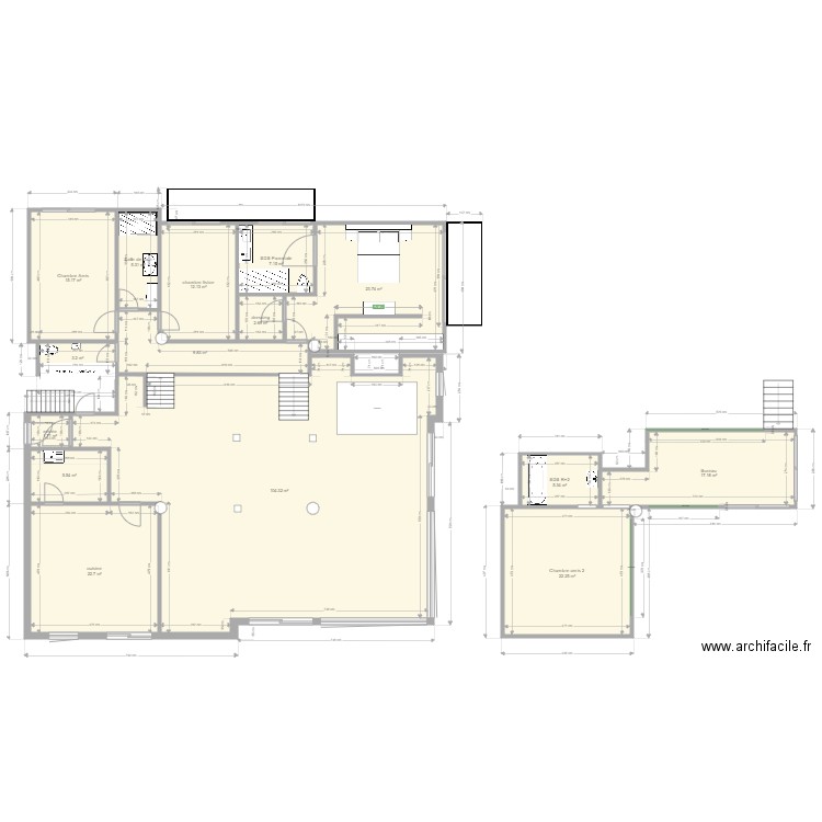 maison LATRESNE Oct 2020 V2 chambre Visualisation. Plan de 0 pièce et 0 m2
