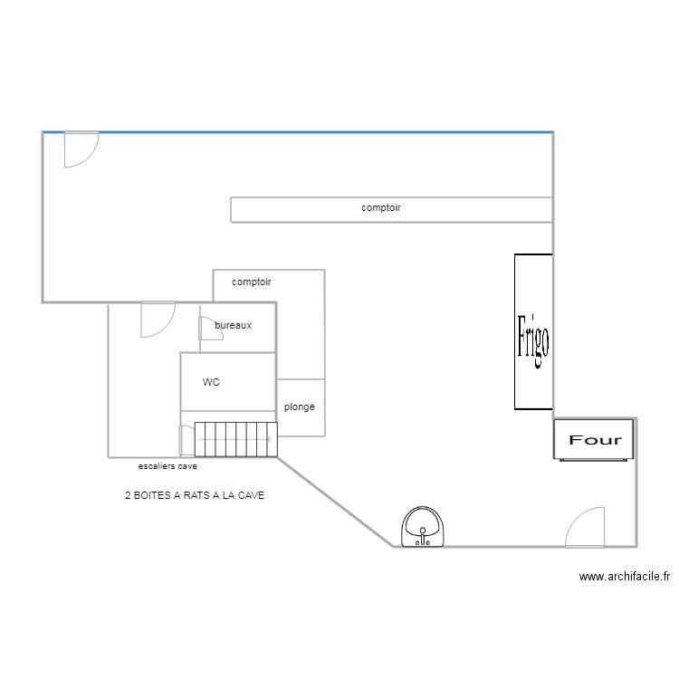 PLAN    BOULANGERIE          CHEZ SANDRA. Plan de 0 pièce et 0 m2