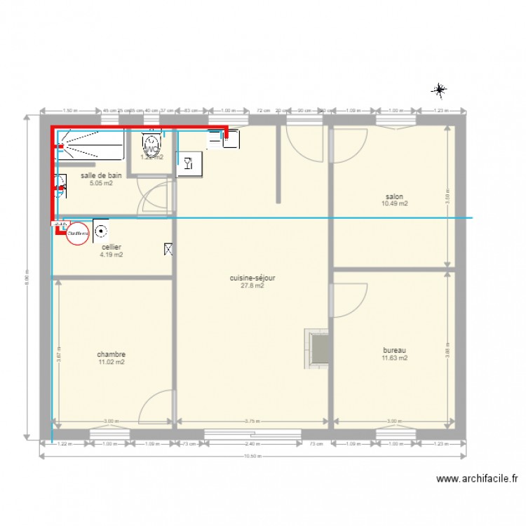 Plan de masse popup 2 plomberie mai 2016. Plan de 0 pièce et 0 m2