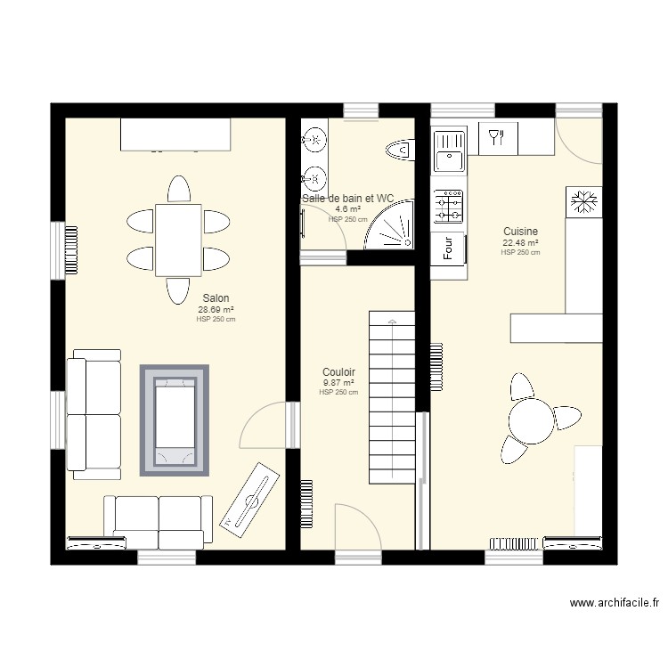 Maison Gries. Plan de 0 pièce et 0 m2