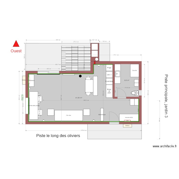 Maison leuhs retour cuisine 3. Plan de 0 pièce et 0 m2