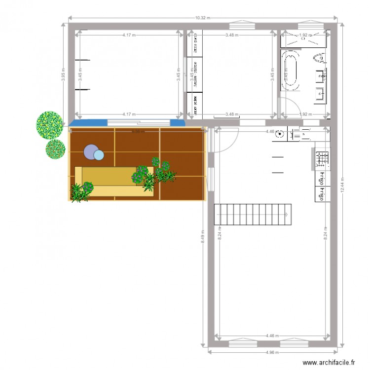 Appart Biriatou 01 juin 2016 plan. Plan de 0 pièce et 0 m2