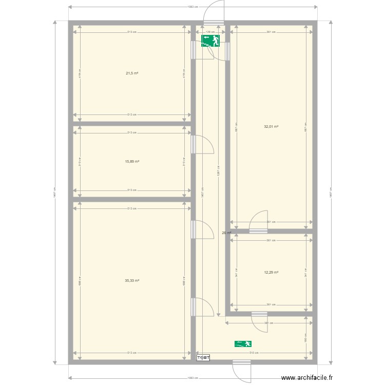 MJC SOUS SOL. Plan de 0 pièce et 0 m2