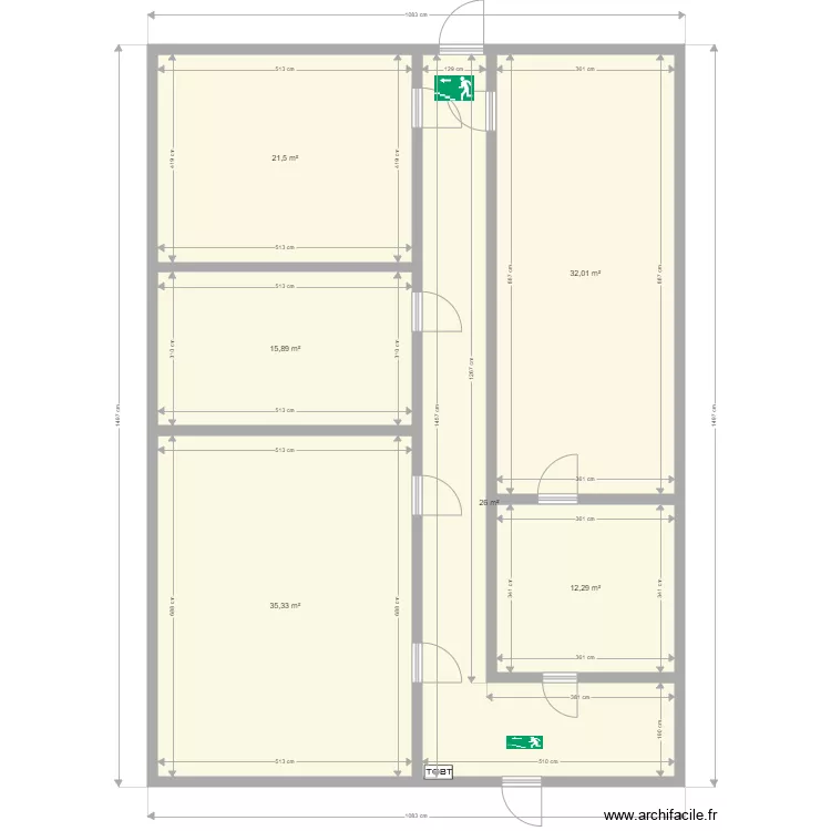 MJC SOUS SOL. Plan de 