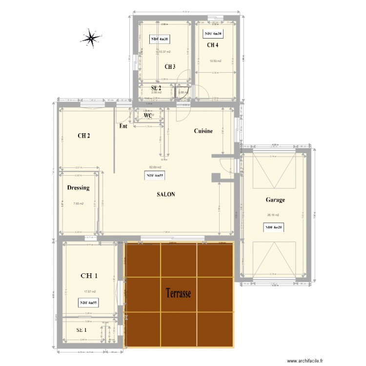 Projet RENAN 30062016. Plan de 0 pièce et 0 m2