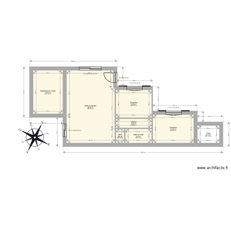 Zielinski. Plan de 0 pièce et 0 m2