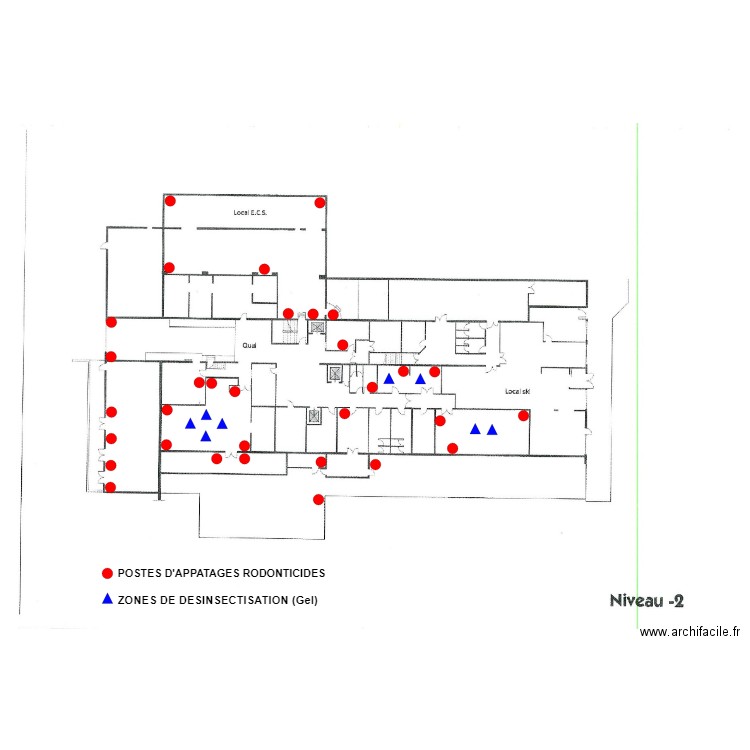 Plan dimplantation Niveau moins 2 Arcs Extreme. Plan de 0 pièce et 0 m2