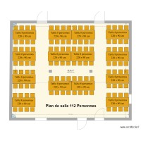 plan salle Essentiel 114 personnes