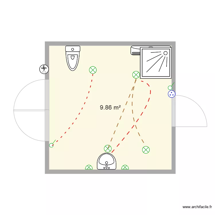 Nicolas Gaiofatto. Plan de 