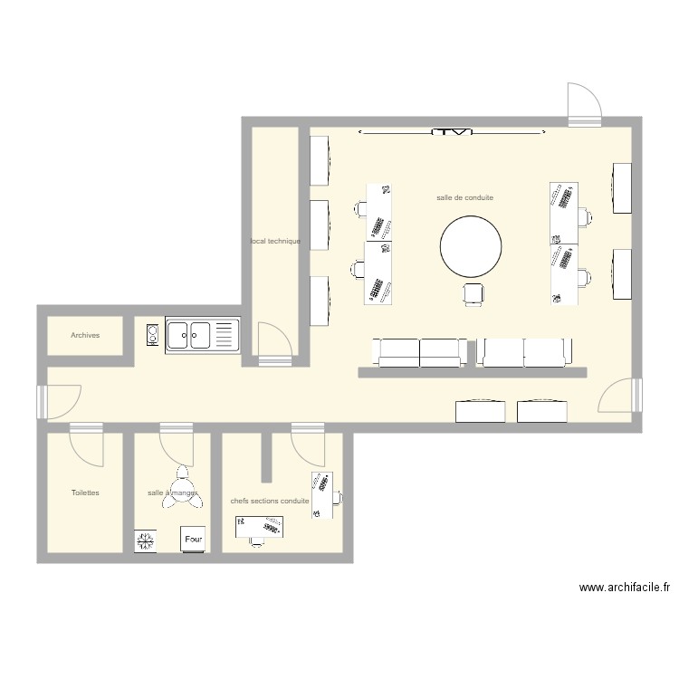 BCC etage 0. Plan de 0 pièce et 0 m2