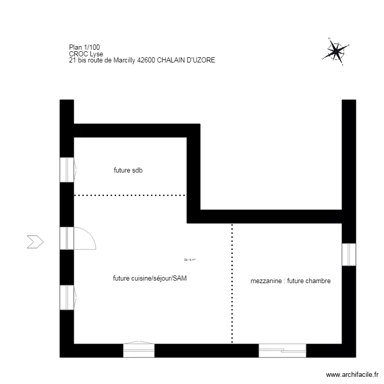 plan CROC Chalain d. Plan de plan CROC Chalain d. Plan de