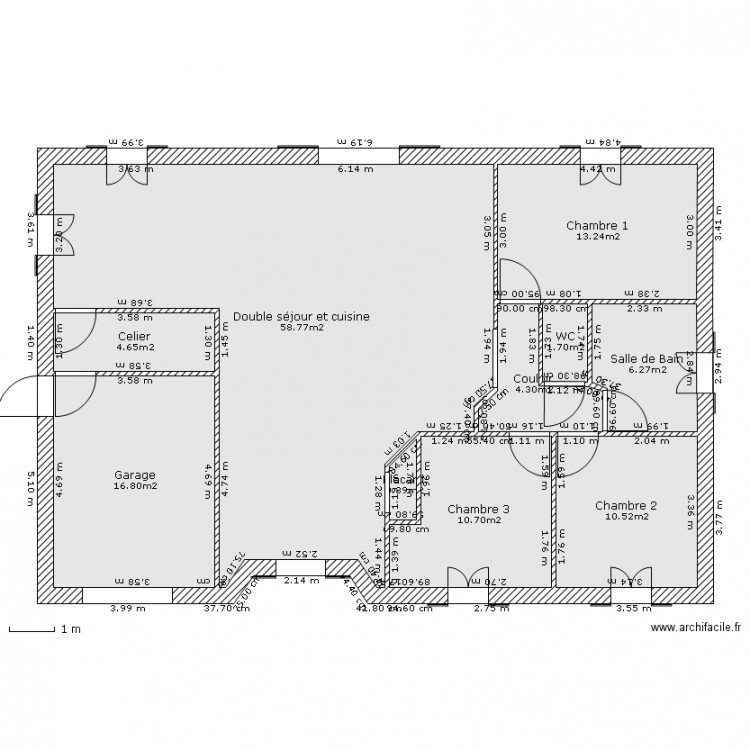 MAISONSTdbMAI01. Plan de 0 pièce et 0 m2