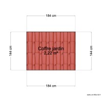 Coffre jardin