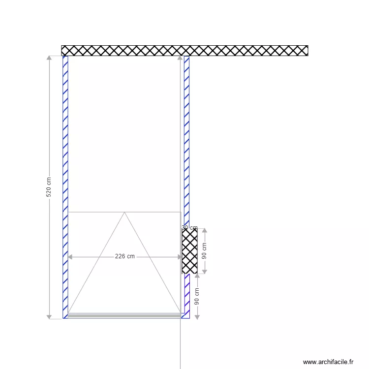 Parking GOURAN place C20. Plan de 