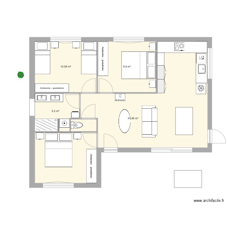 euronat test. Plan de 0 pièce et 0 m2