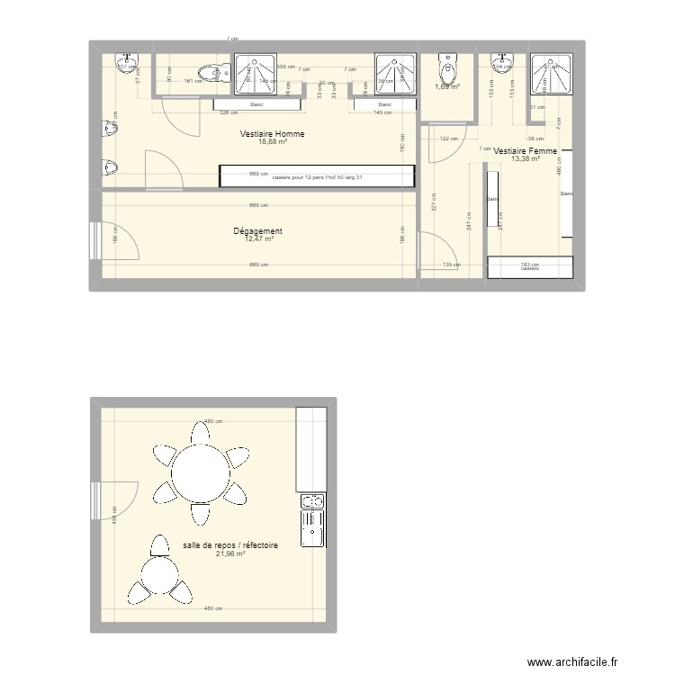 usine. Plan de 0 pièce et 0 m2