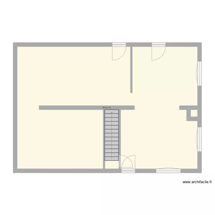 A tout vent (vierge). Plan de 