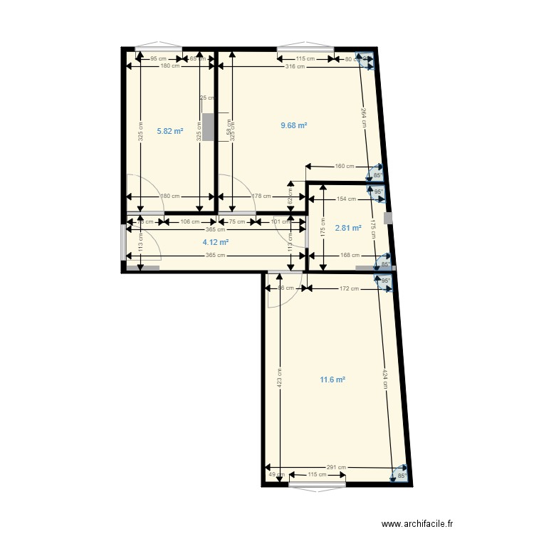 3eme etage gauche. Plan de 0 pièce et 0 m2