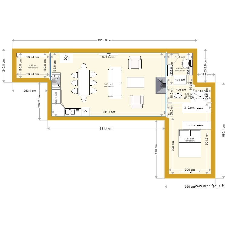 Def. Plan de 0 pièce et 0 m2