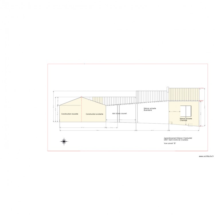 Chad Vue jardin mod1. Plan de 0 pièce et 0 m2