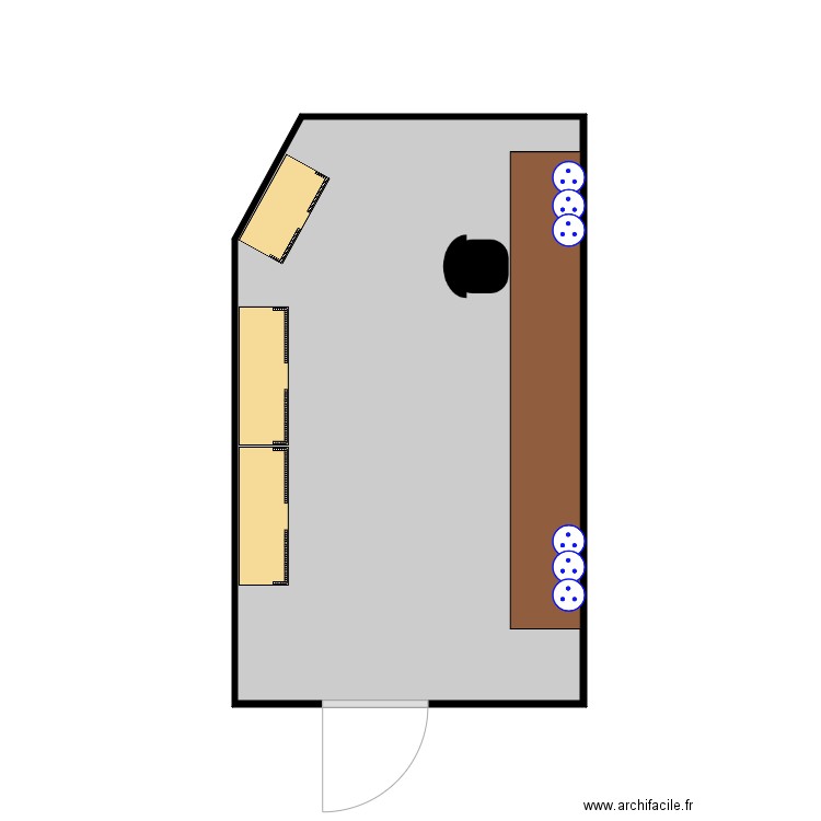 Atelier. Plan de 0 pièce et 0 m2