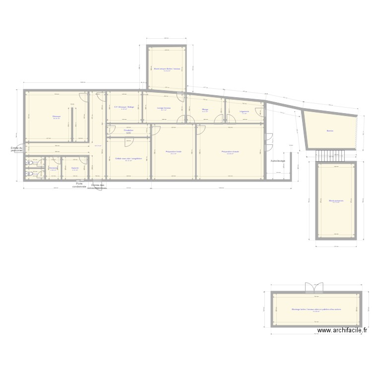 La table Gasconne 000. Plan de 0 pièce et 0 m2