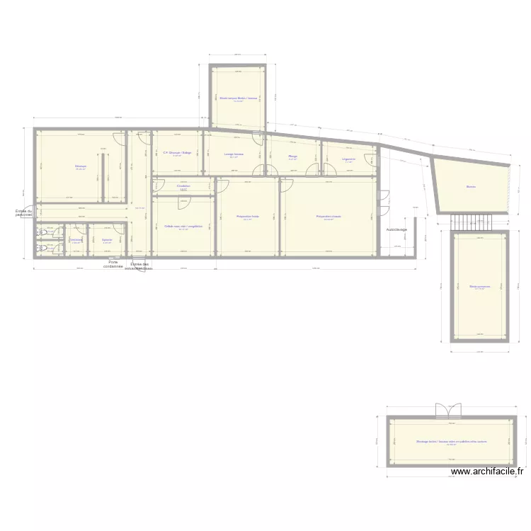 La table Gasconne 000. Plan de La table Gasconne 000. Plan de