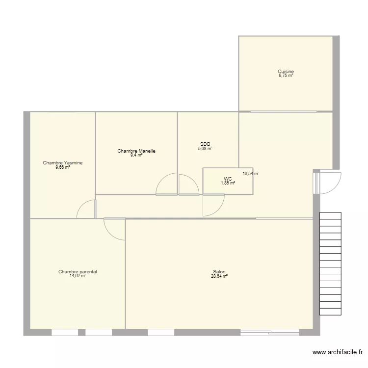 Maison. Plan de Maison. Plan de