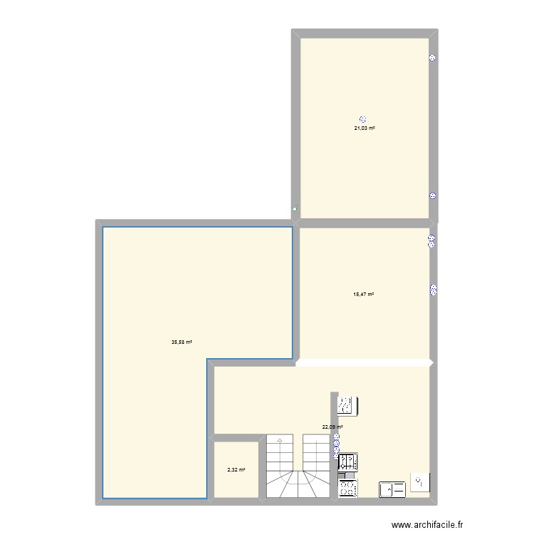final rdc. Plan de 0 pièce et 0 m2