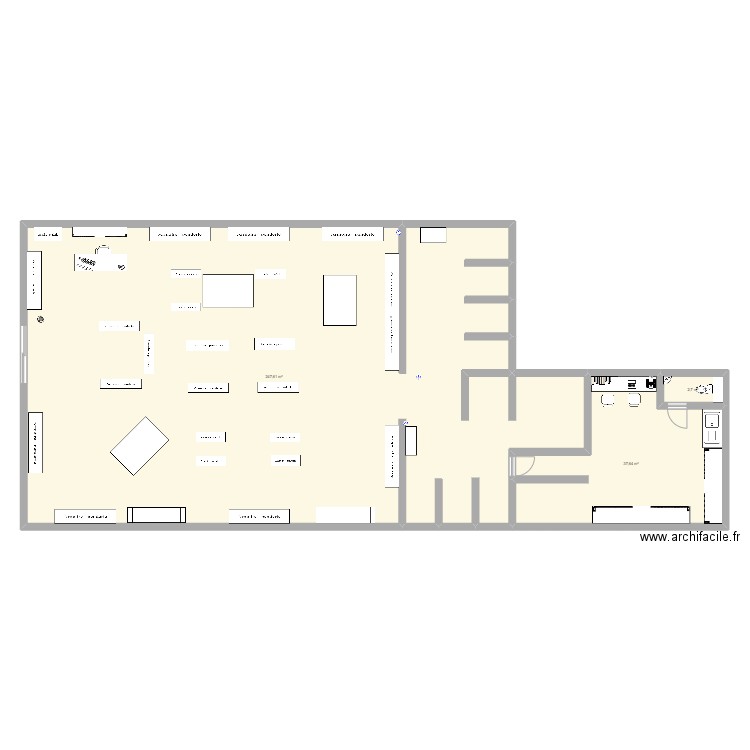 Mag GDM Grenoble. Plan de 0 pièce et 0 m2