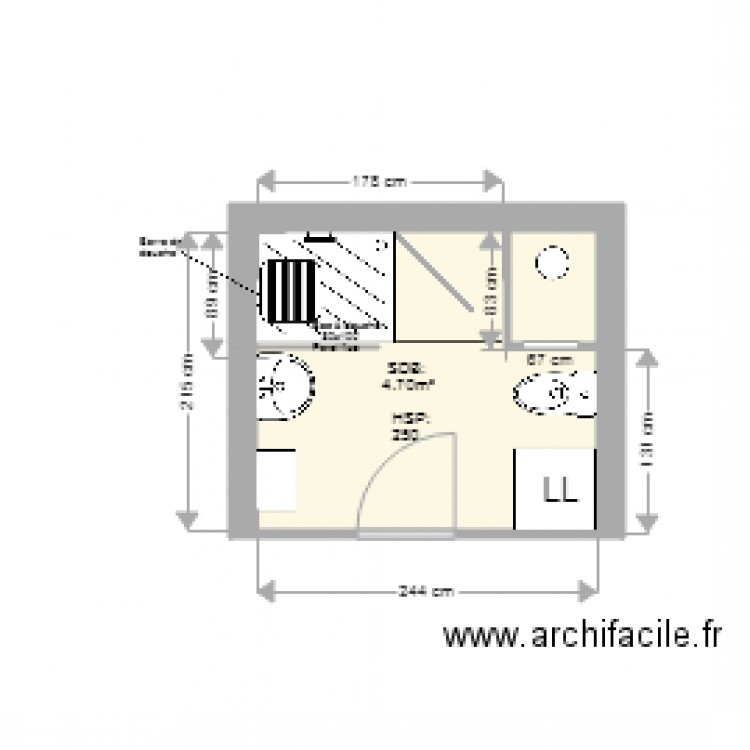 PLAN PADEL PRO HAND. Plan de 0 pièce et 0 m2