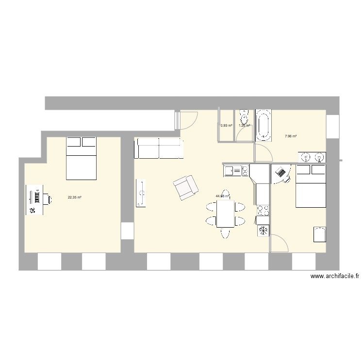 CYRIL T3 V5. Plan de 0 pièce et 0 m2