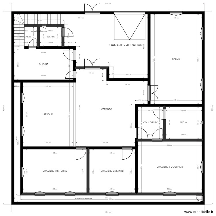 Plan de CHAMEKH 15x15. Plan de 0 pièce et 0 m2