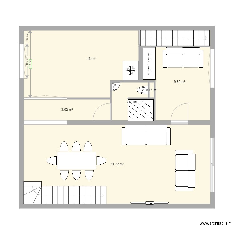 rdc2. Plan de 0 pièce et 0 m2