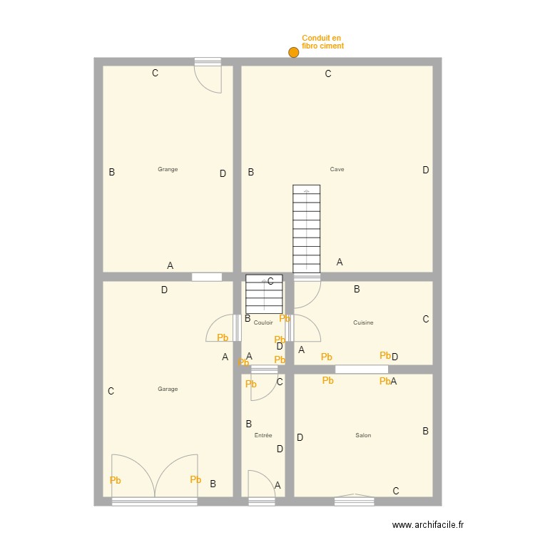 Croquis LIENHARD Rch. Plan de 0 pièce et 0 m2