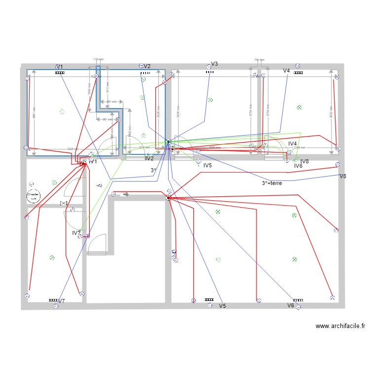 RDC TUC 1. Plan de 0 pièce et 0 m2