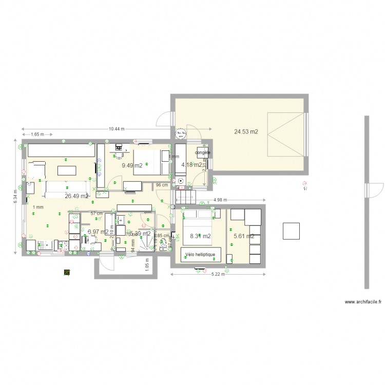 Plan Final Num 1. Plan de 0 pièce et 0 m2